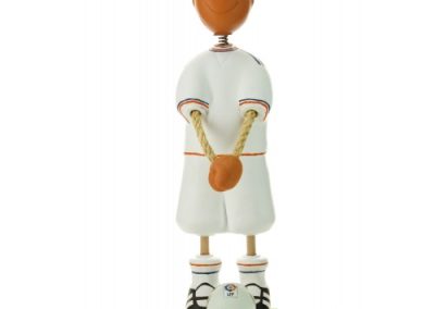 Jugador de futbol, podemos personalizar con el numero, el nombre y el equipo